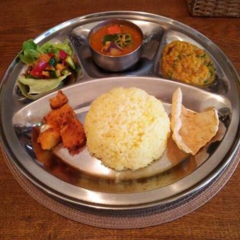 ベジタリアンカレーランチ(カフェパハナ （PAHANA）)