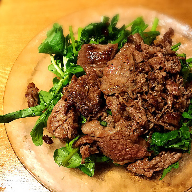 和牛クレソンサラダ(なかめのてっぺん 本店 )