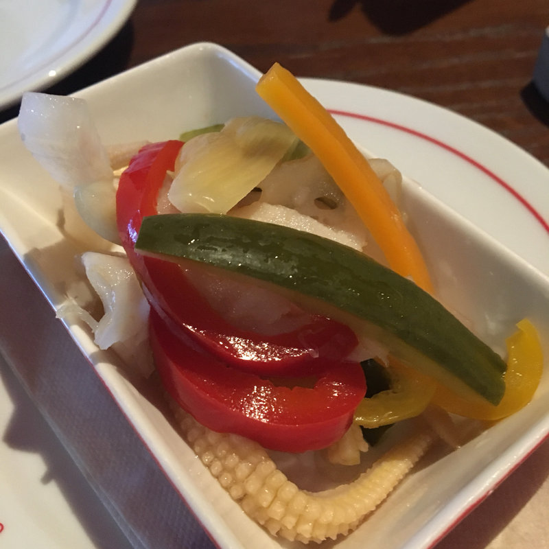 季節野菜のピクルス(BISTRO Tradition)