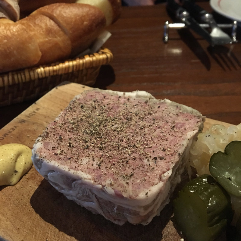 アグー豚と仔羊のMIXパテ(BISTRO Tradition)