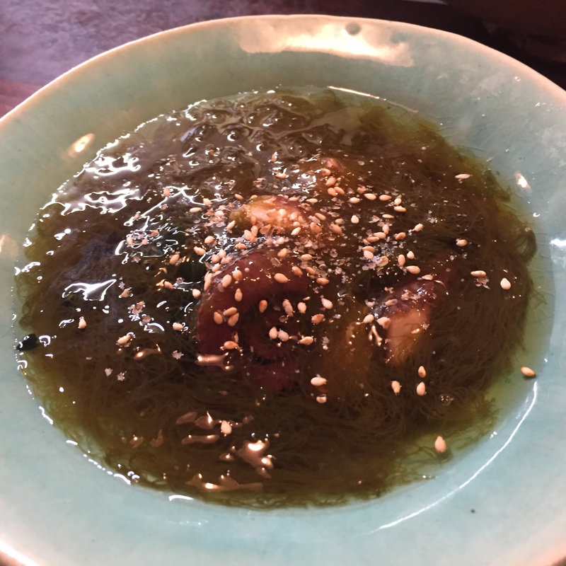 たこともずく酢の物(布 （ふ）)