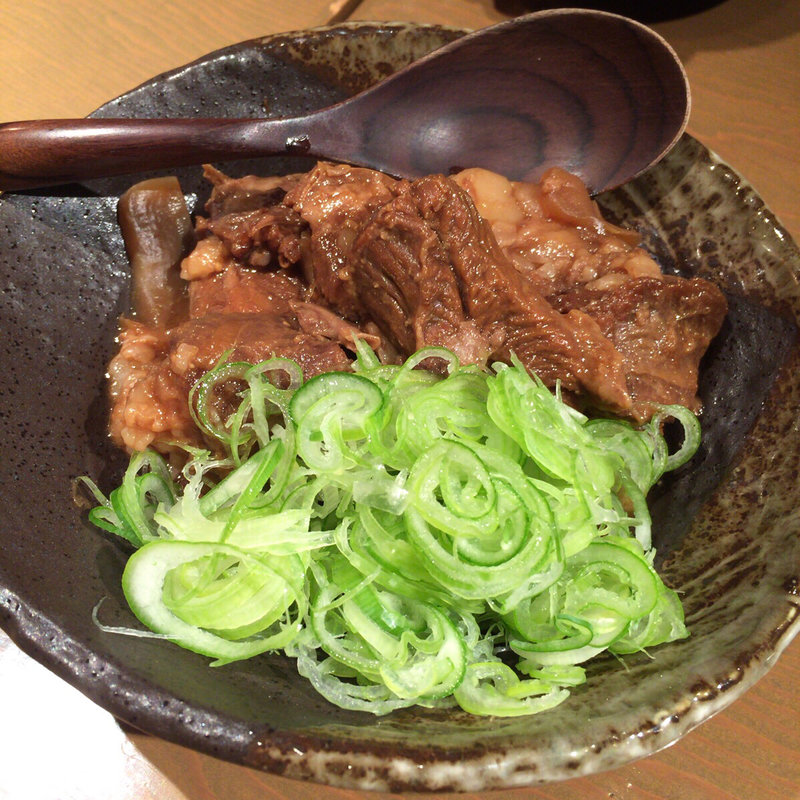 味噌煮込み牛たん(牛たん若 泉店)