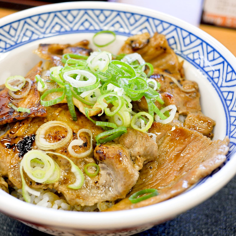 ロース豚丼並盛(吉野家 屋島店 )