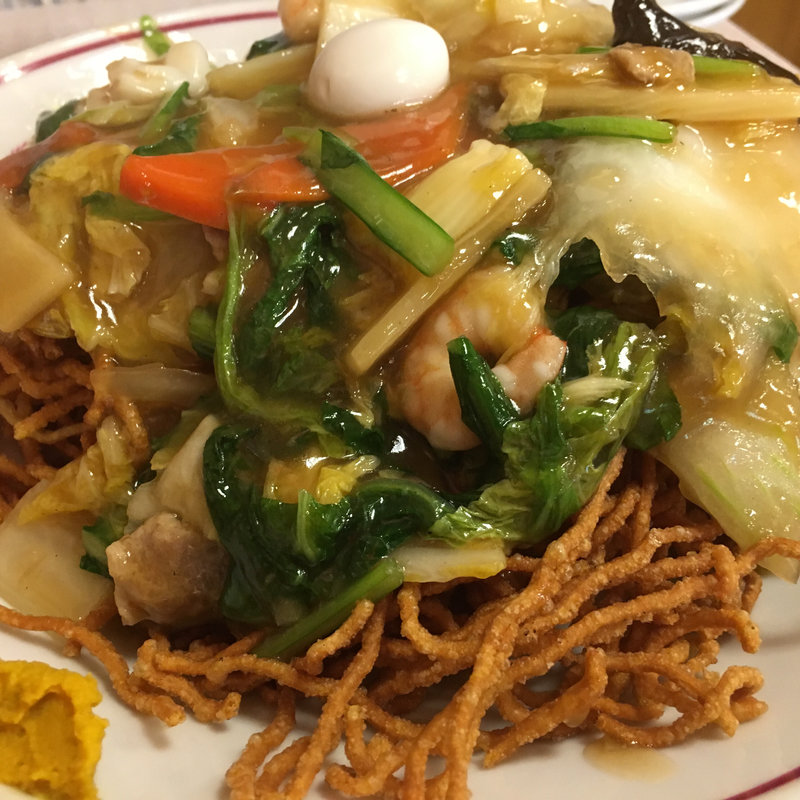 五目あんかけ焼きそば(紅花)