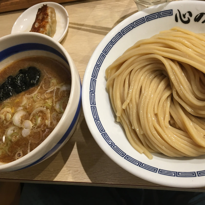 あっさり鶏豚つけ麺(心の味製麺 平井店)