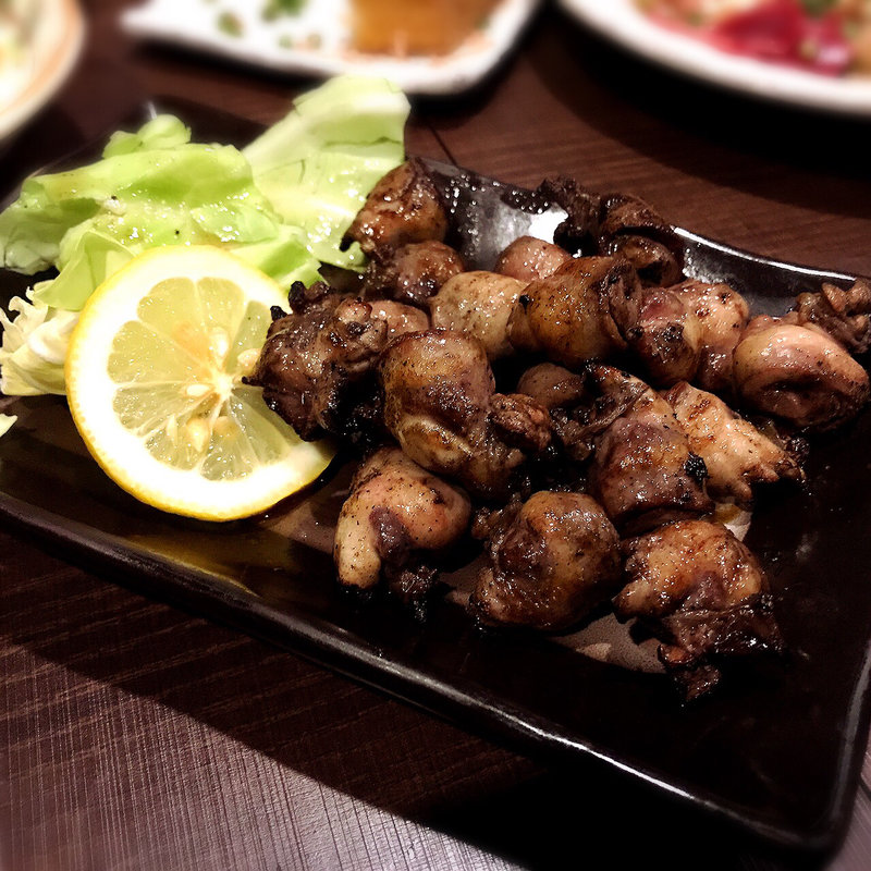 ハツ焼き(きばいやんせ)