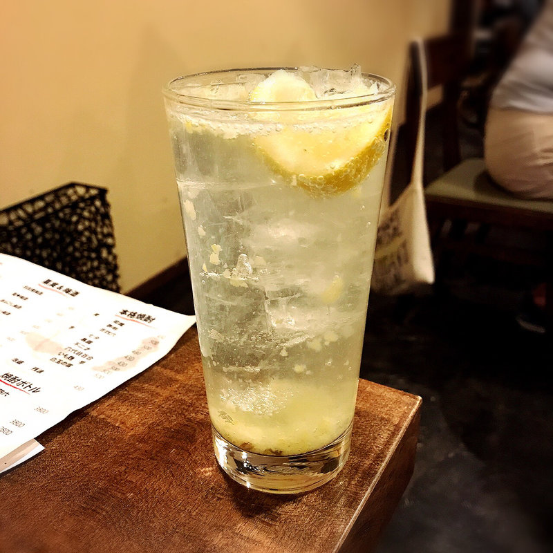 塩漬けレモンサワー(豚とバラの日々)