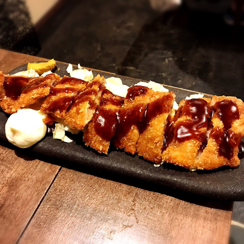 紙カツ(豚とバラの日々)