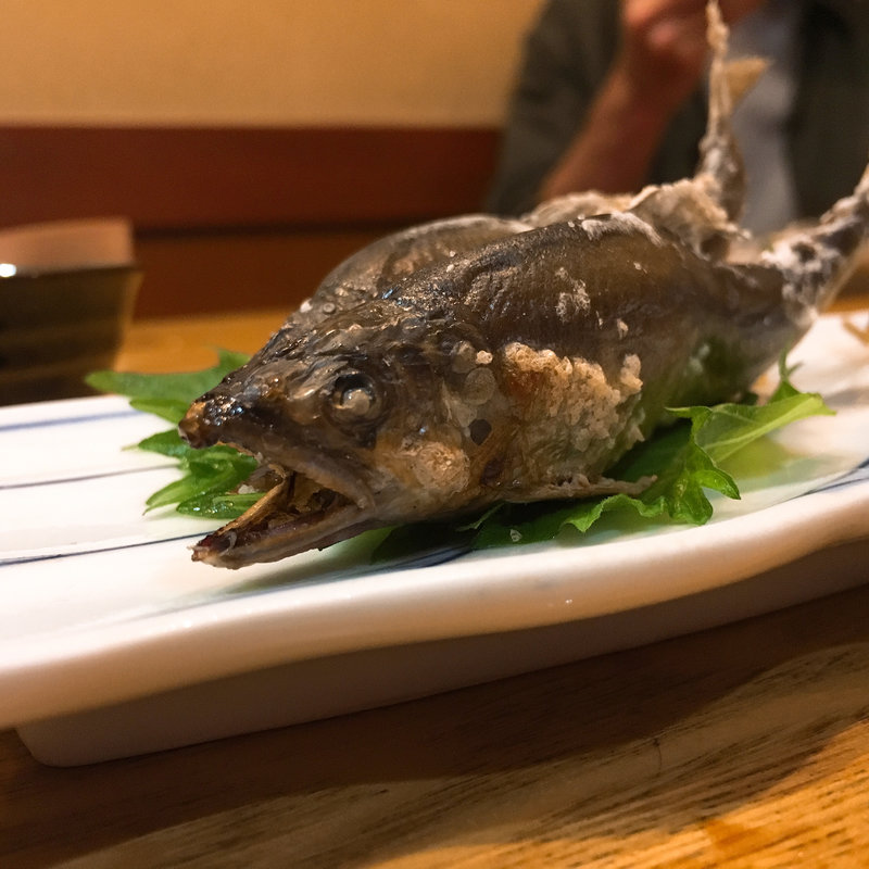 鮎の塩焼き(ふるさと割烹 どぶろく一心 )