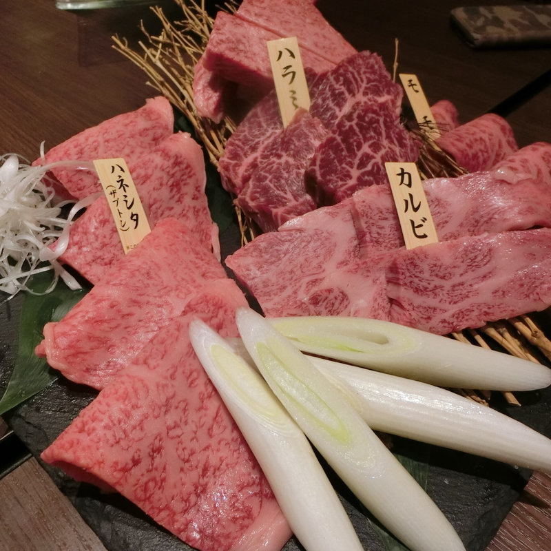 特上盛り合わせ(近江牛焼肉 Jiro)