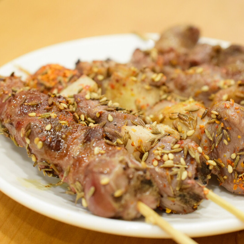 ラム串5本セット
