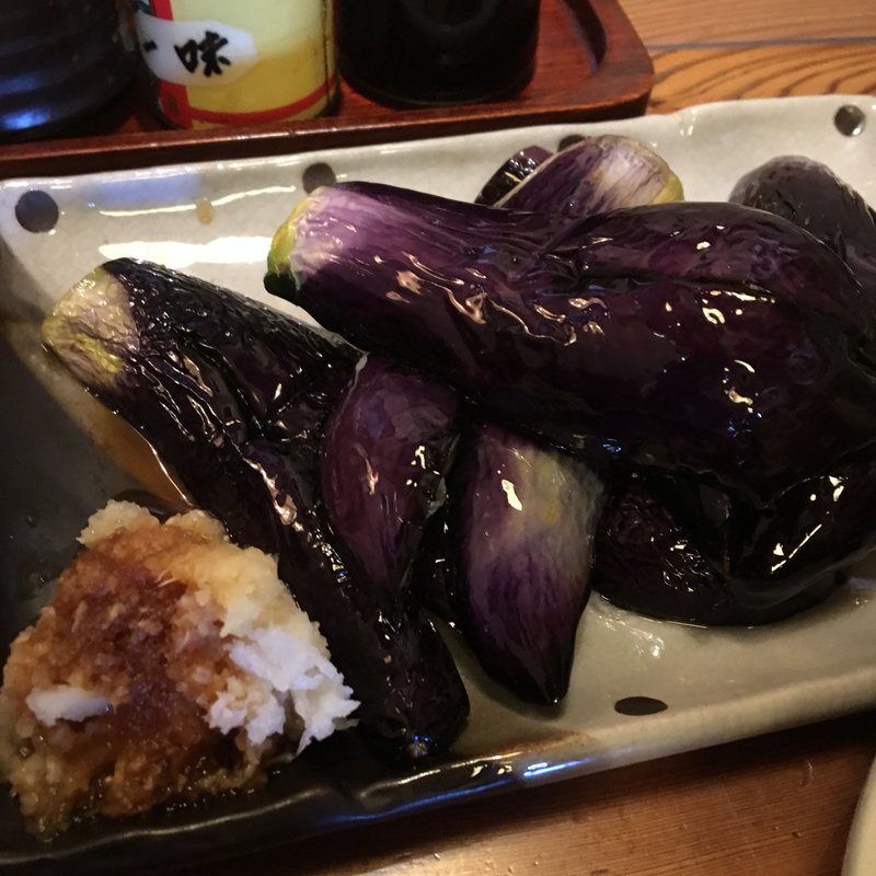 茄子の素揚げ(矢打 （やうち）)