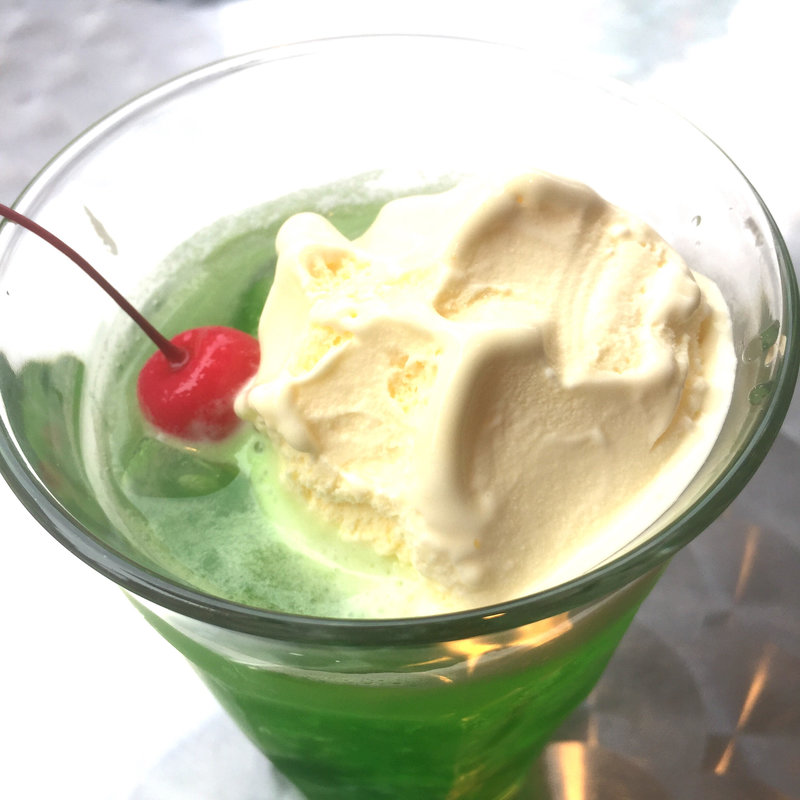 クリームソーダ(上島珈琲店 元住吉店)