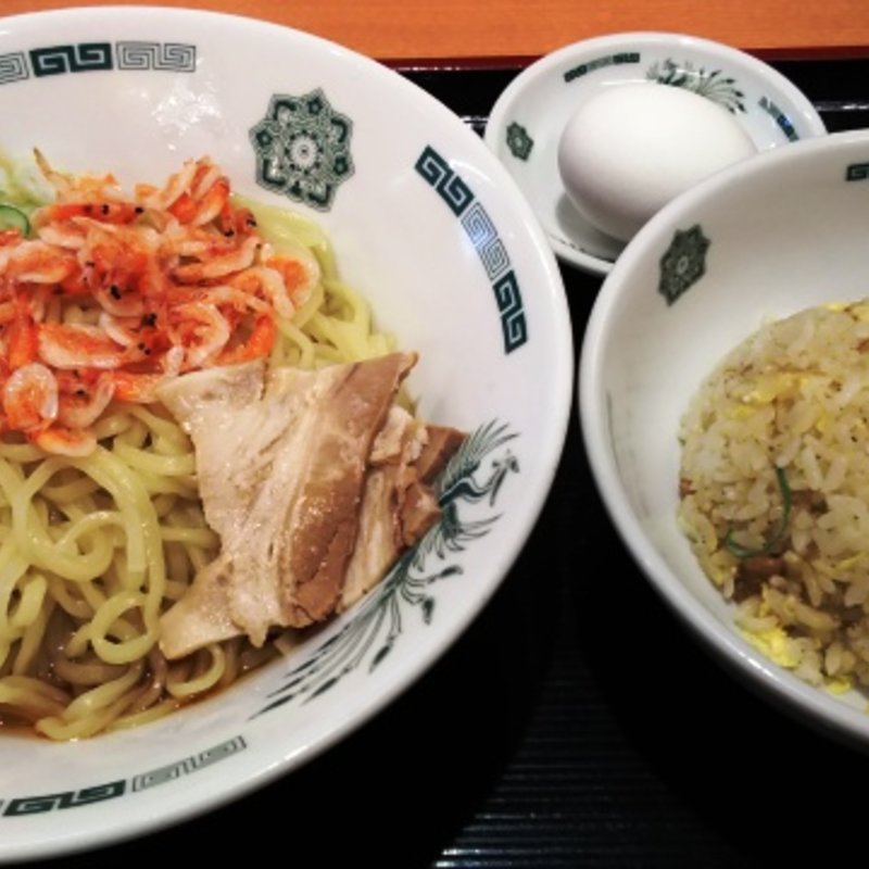 桜エビ汁なしラーメン(日高屋 鹿島田店)