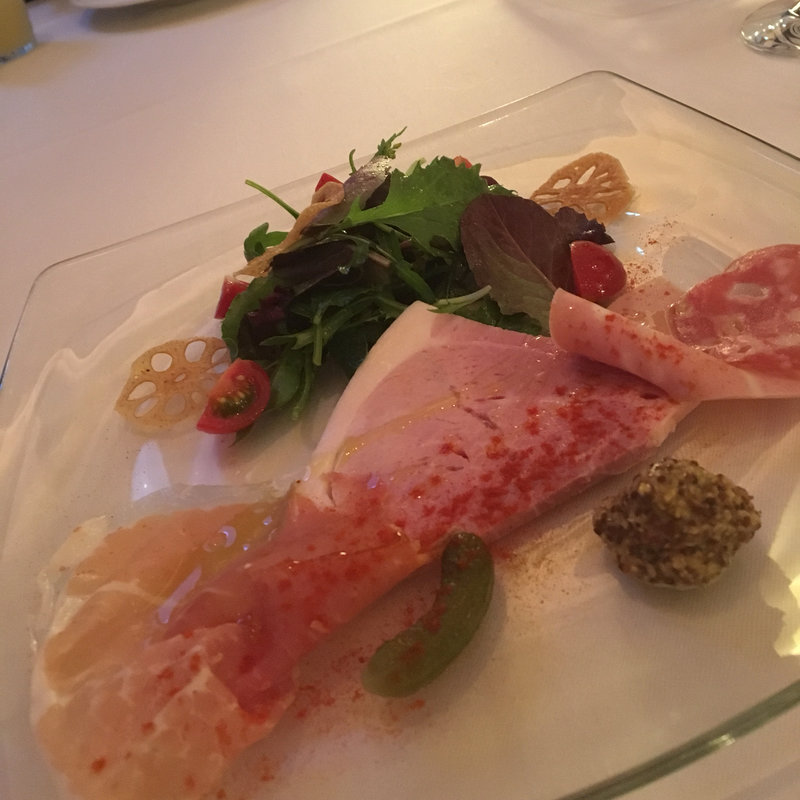 沖縄産豚肉のハム(ラ ベットラ ダ オチアイナゴヤ)