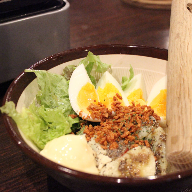 アンチョヴィポテトサラダ(とんちゃん焼 ときわ軒)