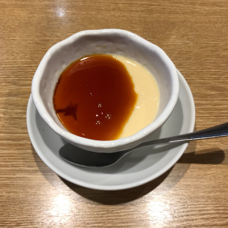 なめらかプリン(丸源ラーメン 西府中店 )