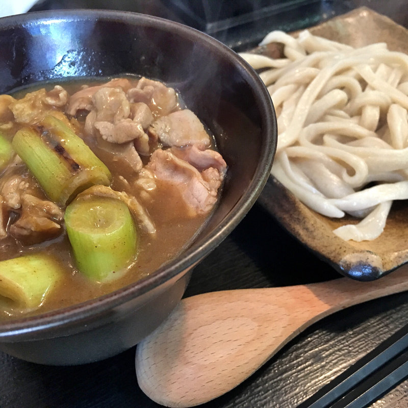 武蔵野カレーうどん(金豚雲)