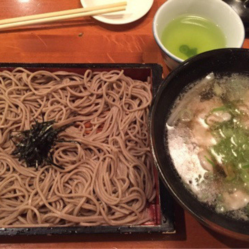 黒豚付け蕎麦(そば茶屋 吹上庵 知覧武家屋敷店 （ソバチャヤ フキアゲアン）)