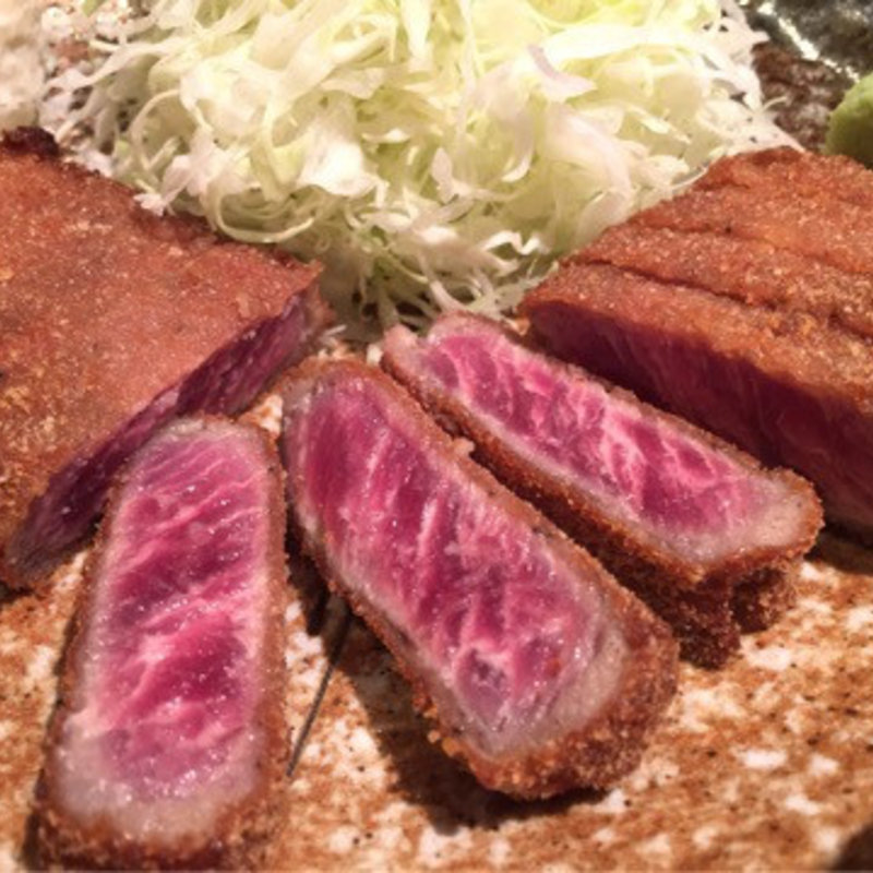 牛かつ(牛カツ もと村)