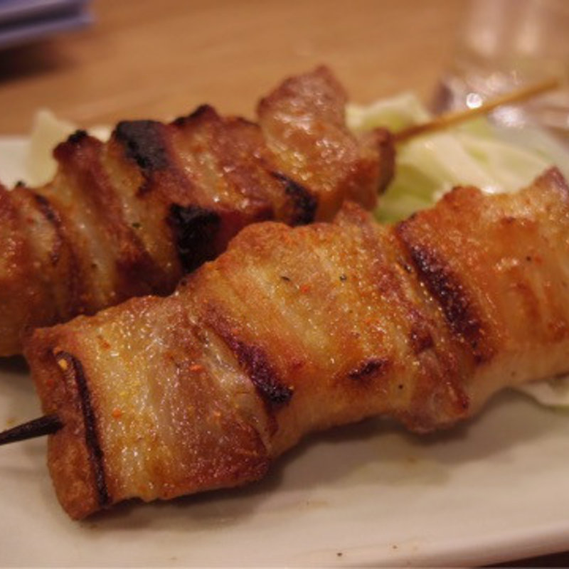 豚バラ(塩)(博多うどん酒場 イチカバチカ恵比寿店)