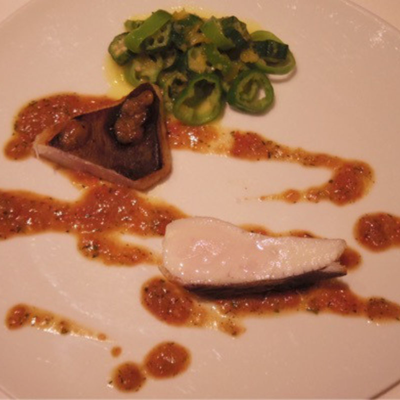 マナガツオ トマトとリカール(カンテサンス （Quintessence）)