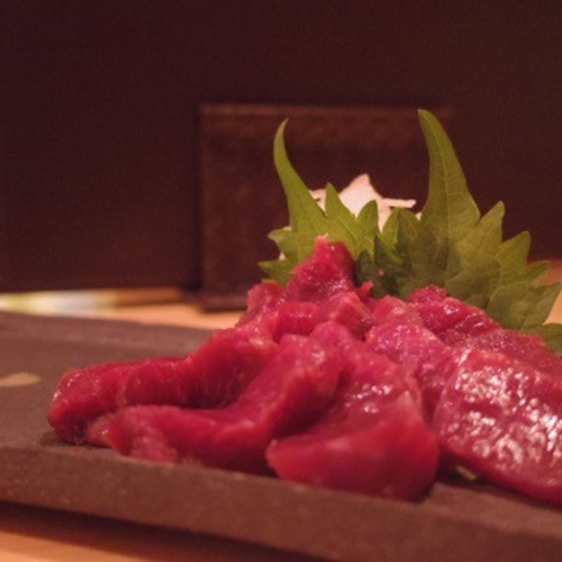 馬刺し(赤身)(焼酎ダイニング だけん )