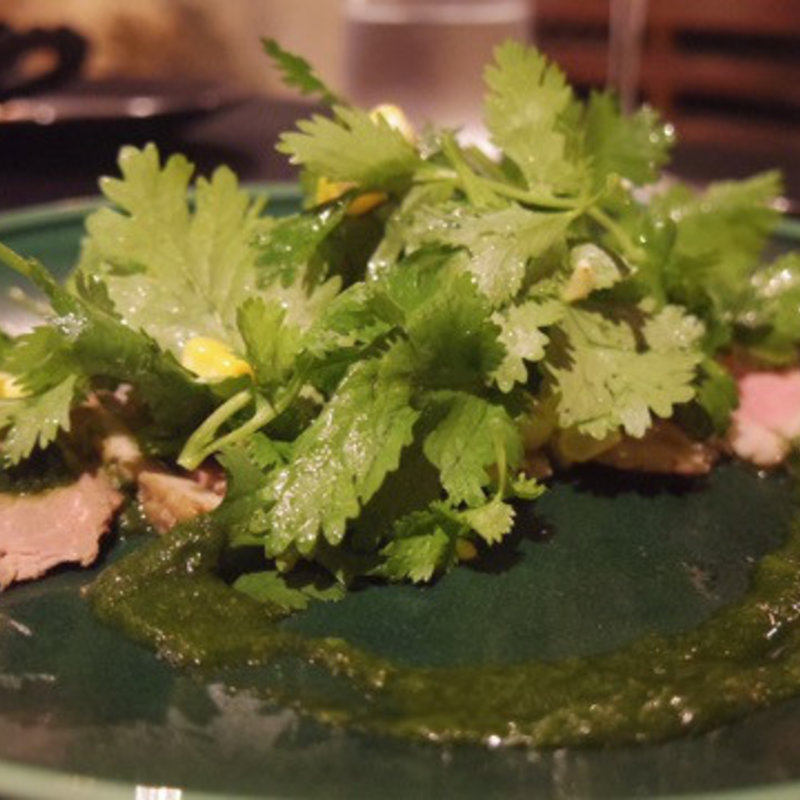 鴨のグリル パクチーソース(レジェンド ラマン)