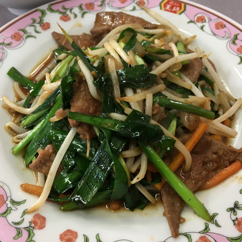 レバニラ炒め(餃子の王将 三河安城店)