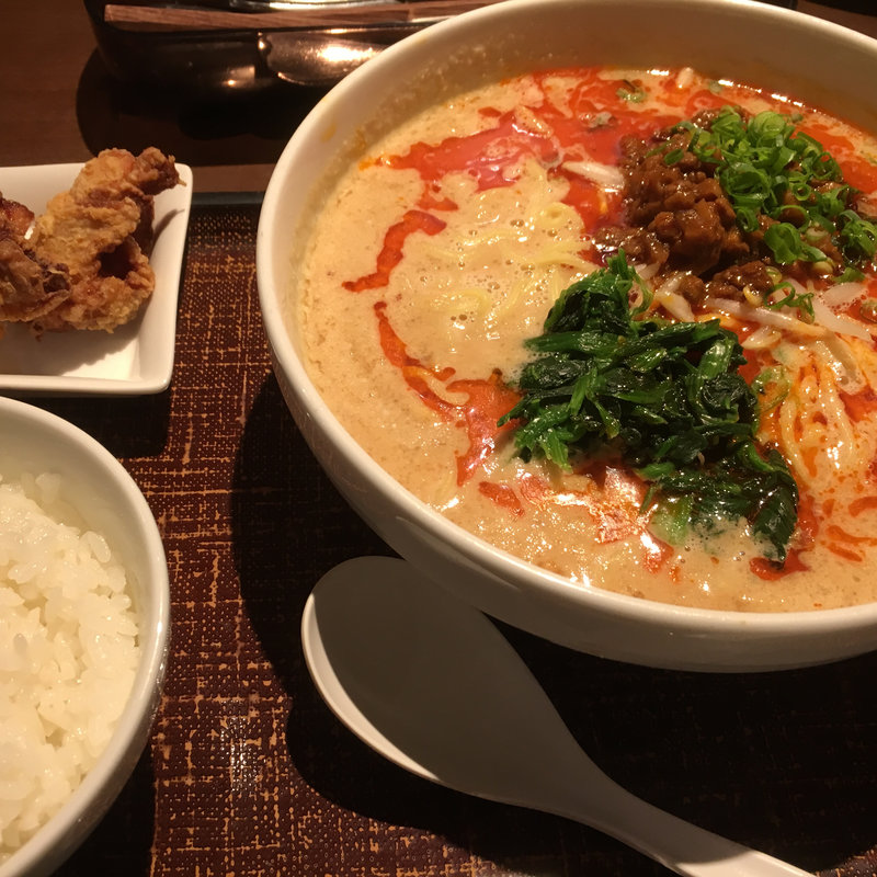担々麺セット(デニーズ 渋谷公園通り店 （Denny’s）)