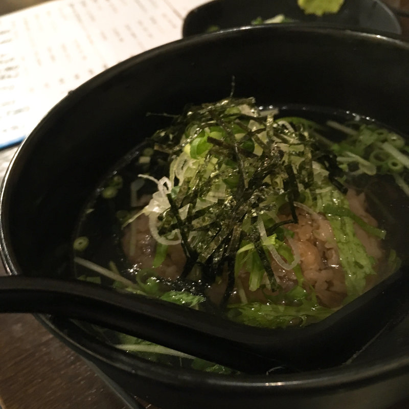 鶏茶漬け(ぢどり屋 中野店 （ぢどりや）)