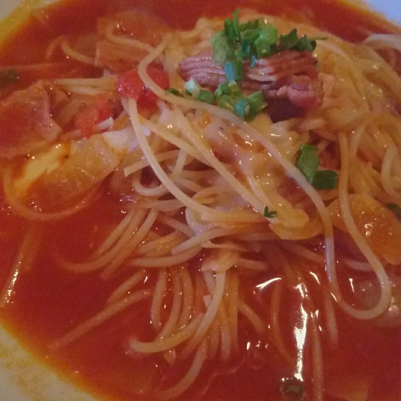 チーズベーコントマトソーススパ(夢街道 東金井店 )