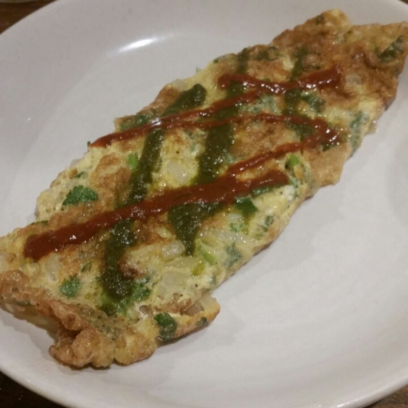 パクチー卵焼き(やるき)