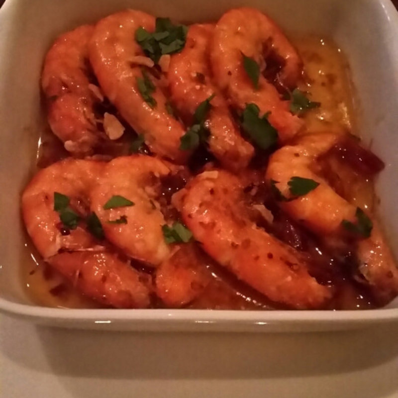 ソフトシェルシュリンプのハワイアンガーリックソテー(IVY PLACE)