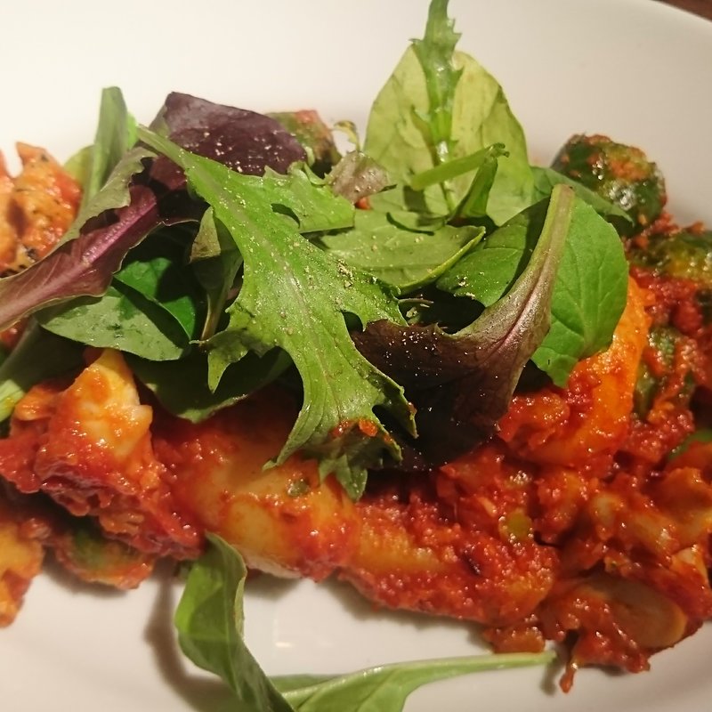 ツブ貝のスペイン風(ダイニングバー+2988フクワヤ)