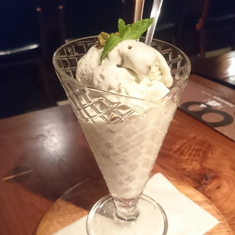 ピスタチオジェラート(ダイニングバー+2988フクワヤ)