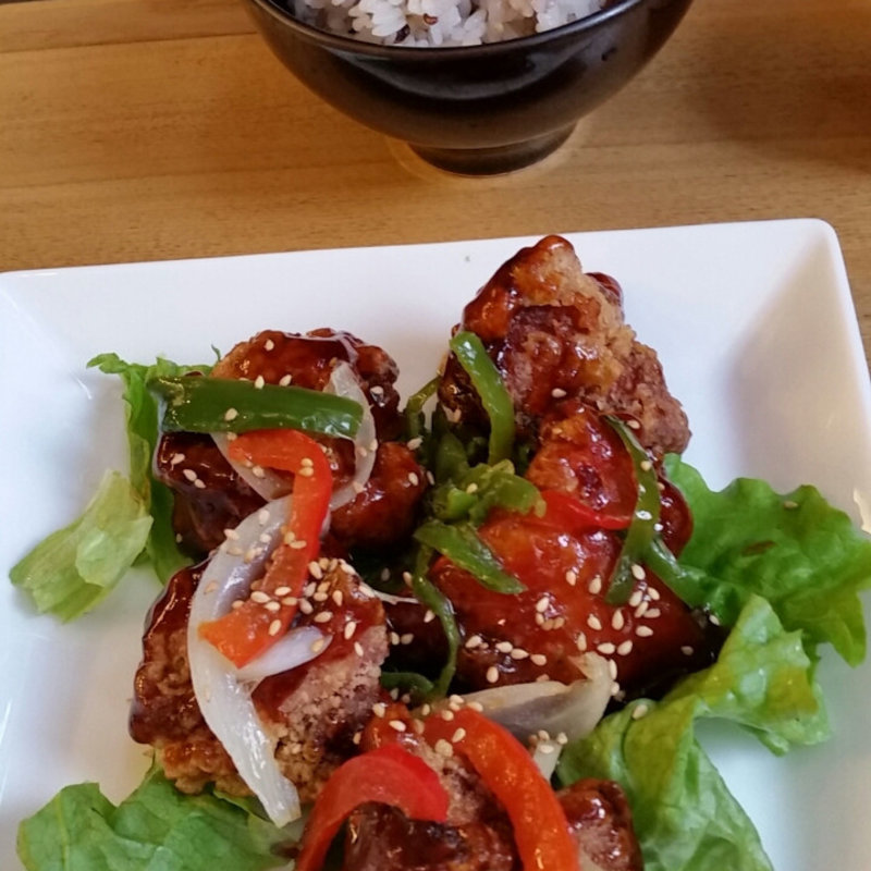 黒酢定食(アブルボア)