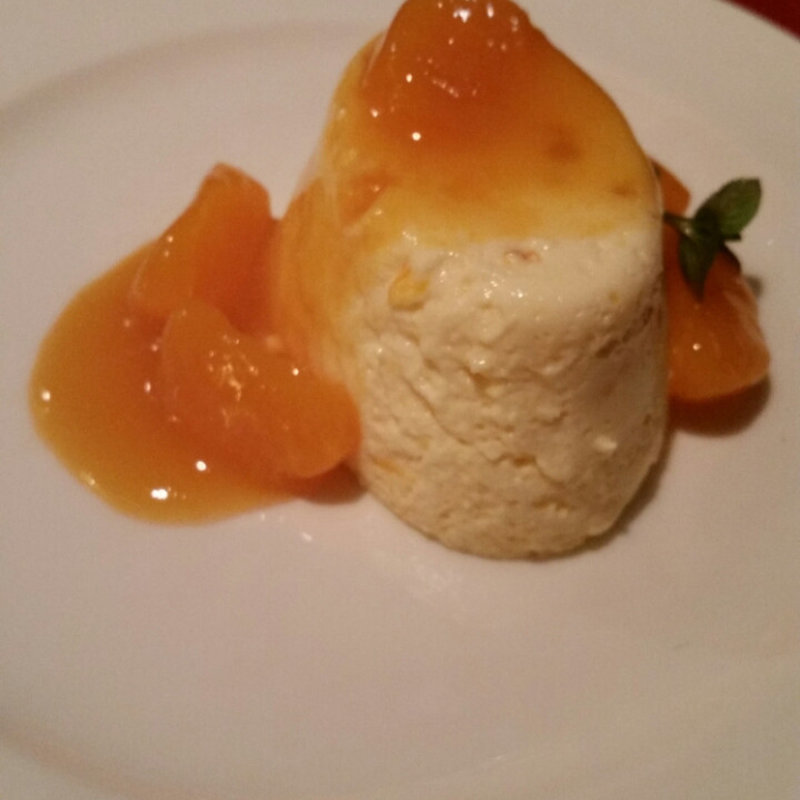 マンダリンオレンジのババロア(銀座イタリー亭)