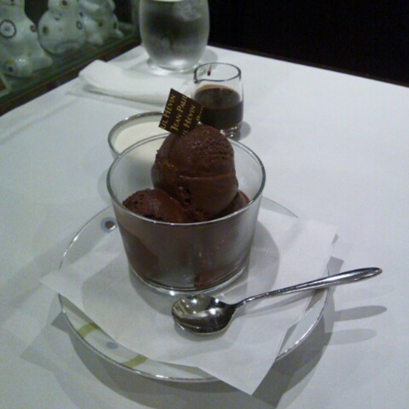 チョコのアイスクリーム