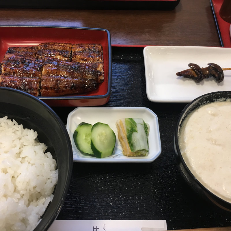 うなぎ定食(うなぎの比恵島 )