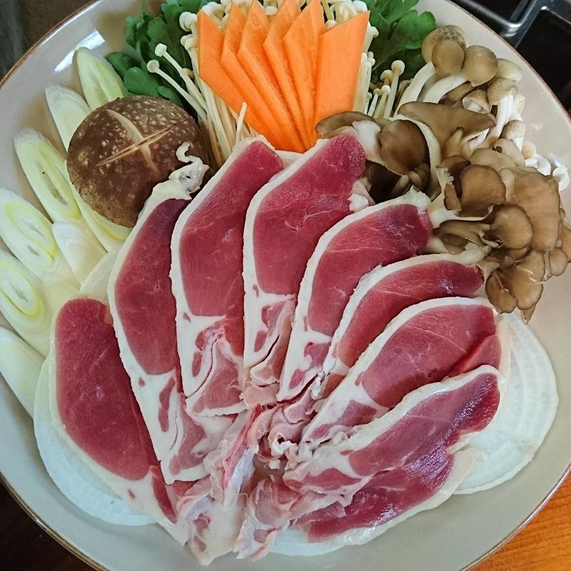 鴨の御狩場焼(貯水池 鳥山)