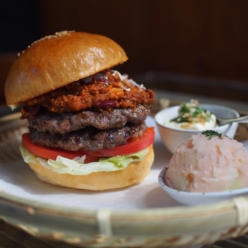 ダブルチリバーガー(三六◯(サンロクマル))