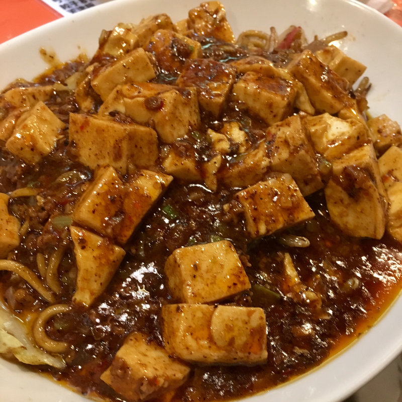 麻婆豆腐焼きそば(二代目 けんのすけ  （【旧店名】けんのすけ 本店）)