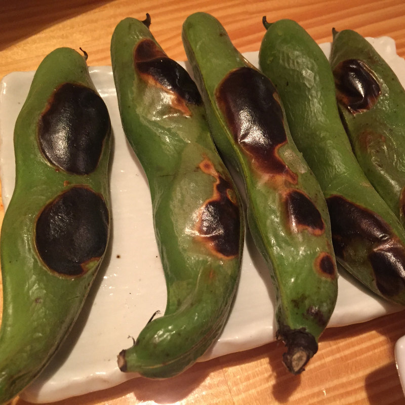 焼きそら豆(second content)