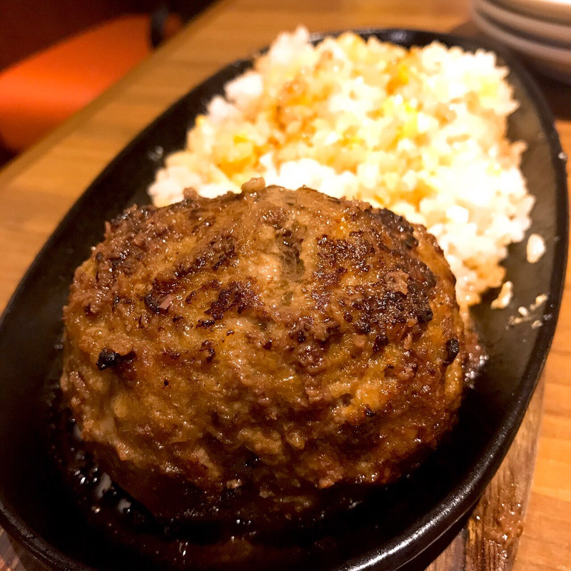 ハンバーグ(焼肉 ジャンボ 篠崎本店)