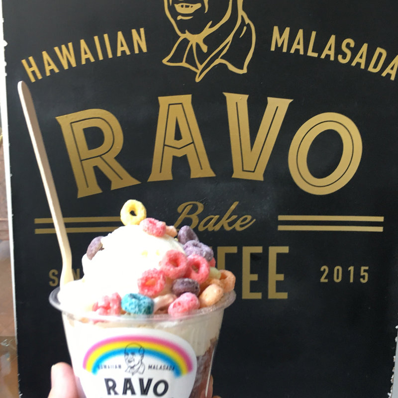 ミニマラサダサンデー(ravo bake coffee)