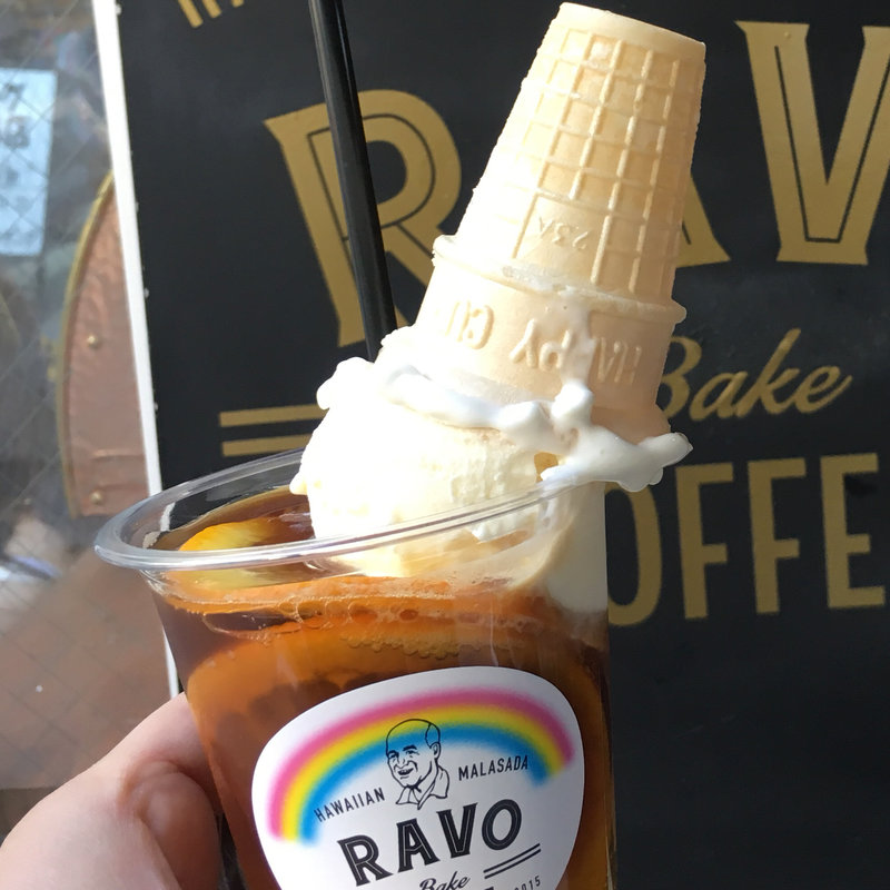 オレンジスカッシュエスプレッソ(ravo bake coffee)