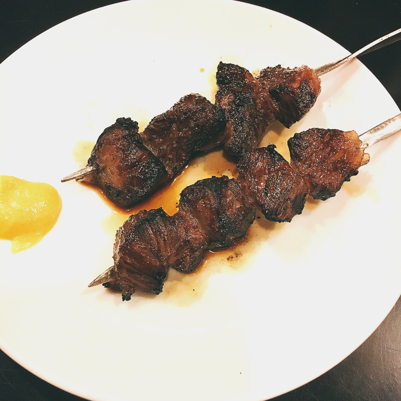 ハラミ串(ホルモン道場 みやこや )