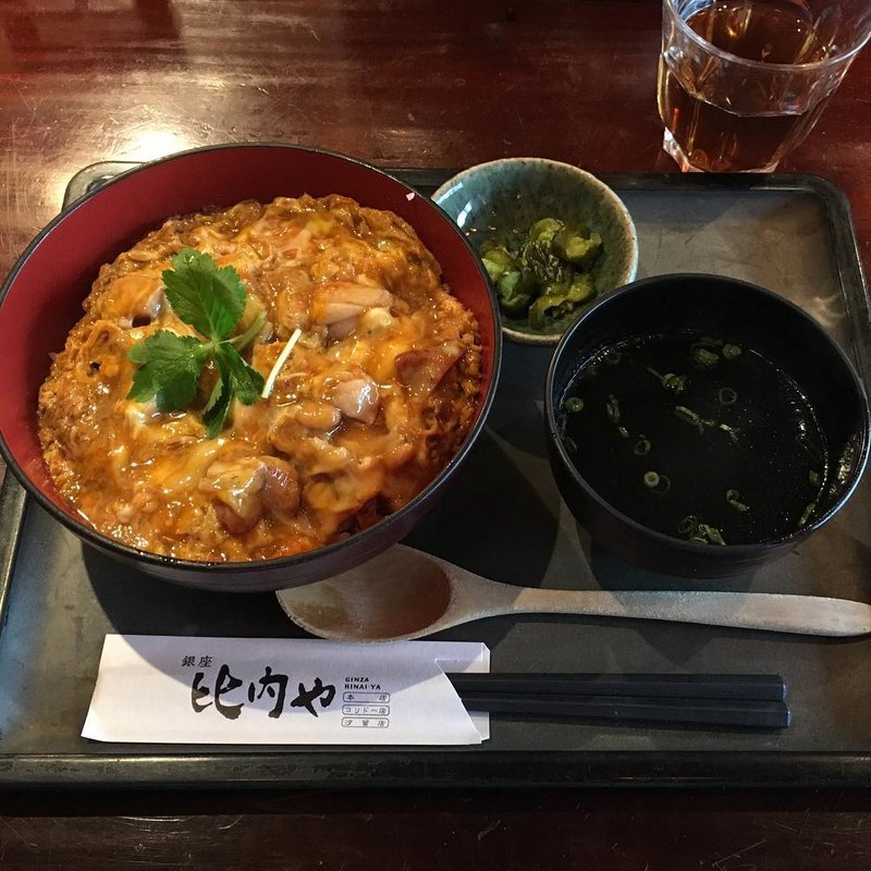 極上の親子丼(銀座 比内や 汐留店 （ぎんざひないや）)