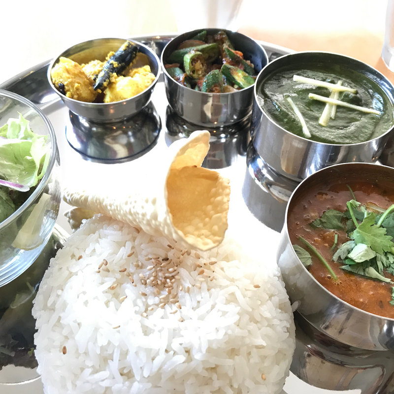 ダルバートセット(アジアンダイニング cafe&bar Shanti)